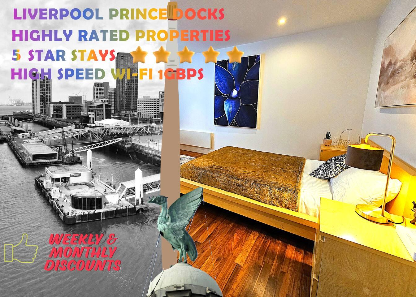 Sidemersey Livings- Prince Apartments - Waterfront