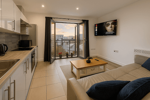 1BR Apartment in Liverpool City Centre | Sleeps-3