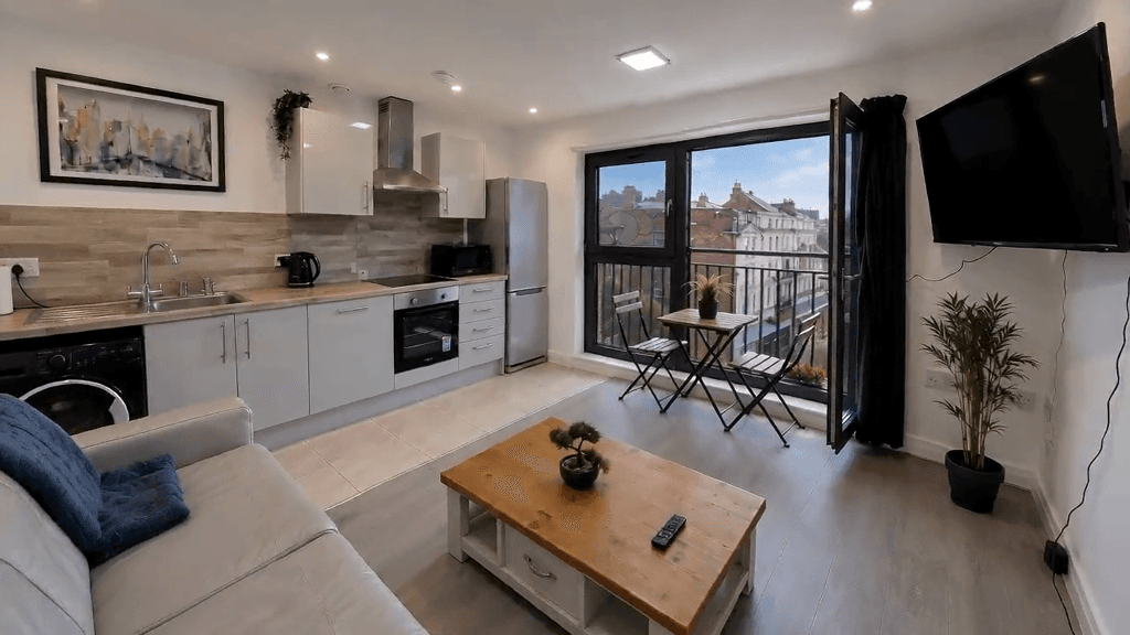 Inclusive 1BR Central Abode w Parking and Balcony2